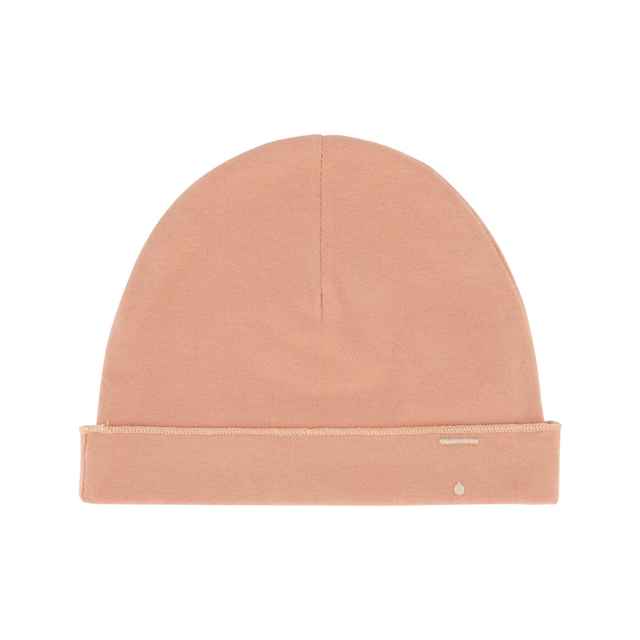 baby beanie rustic clay