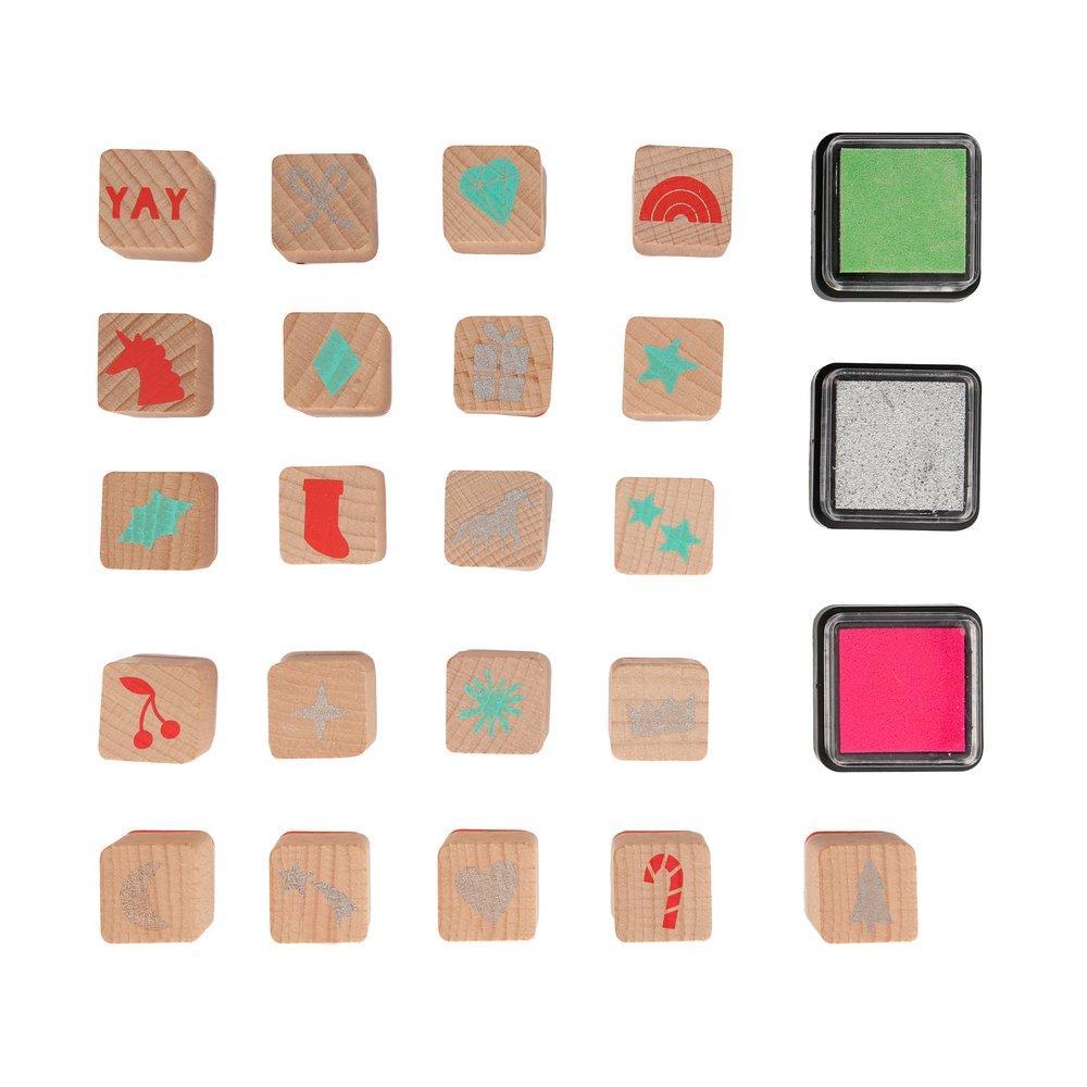 unicorn stamp advent calendar