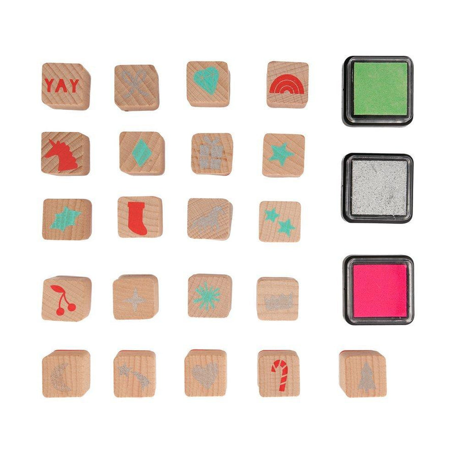 unicorn stamp advent calendar