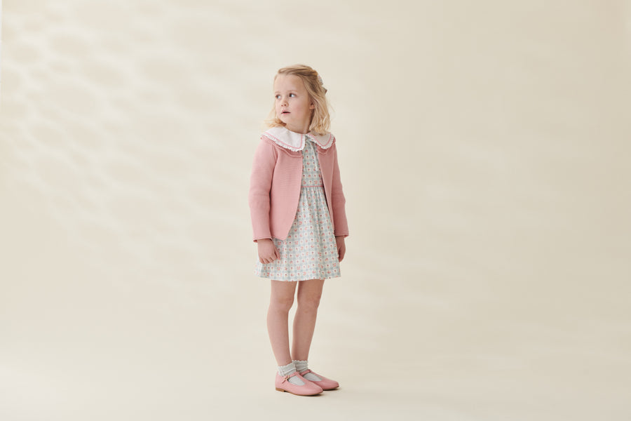 baby baena cardigan pink