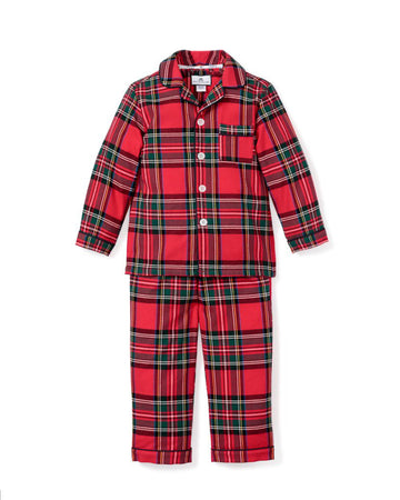 baby pajama set imperial tartan