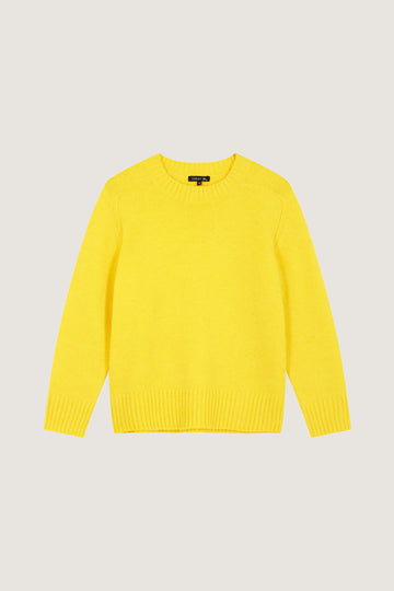 women's envie pullover jaune