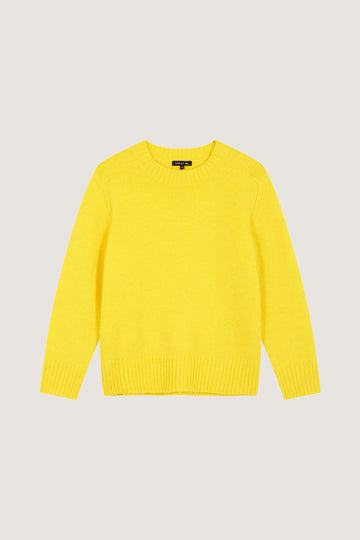 women's envie pullover jaune