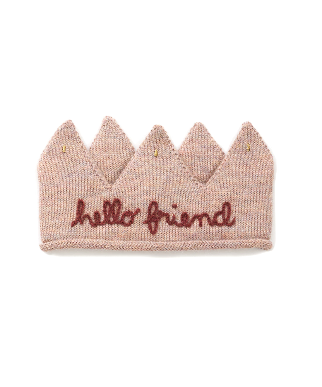 embroidered crown