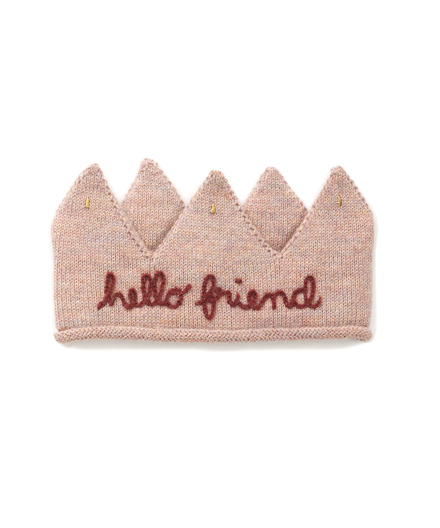 embroidered crown