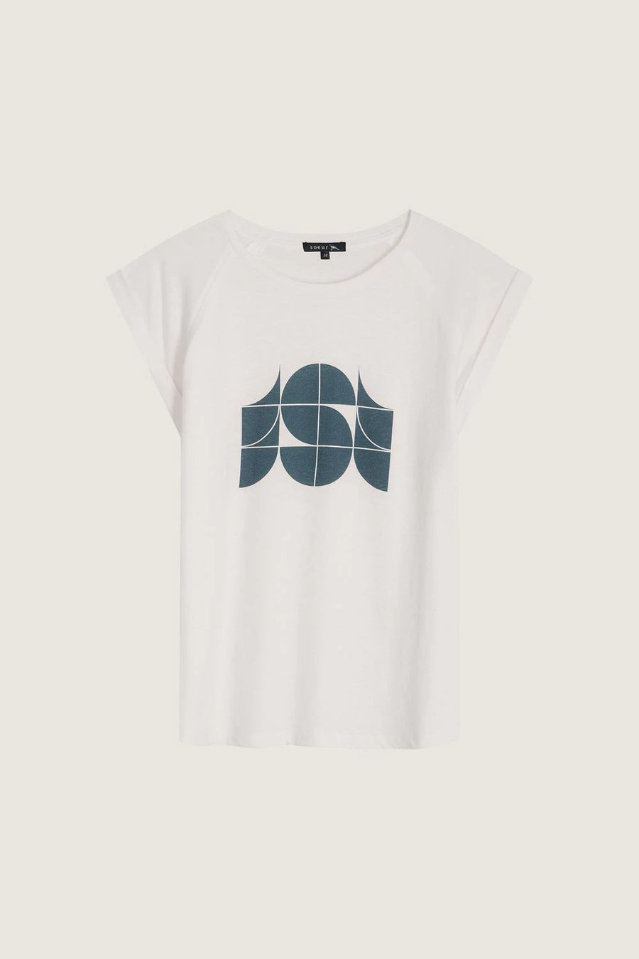 women's valentina tee blanc