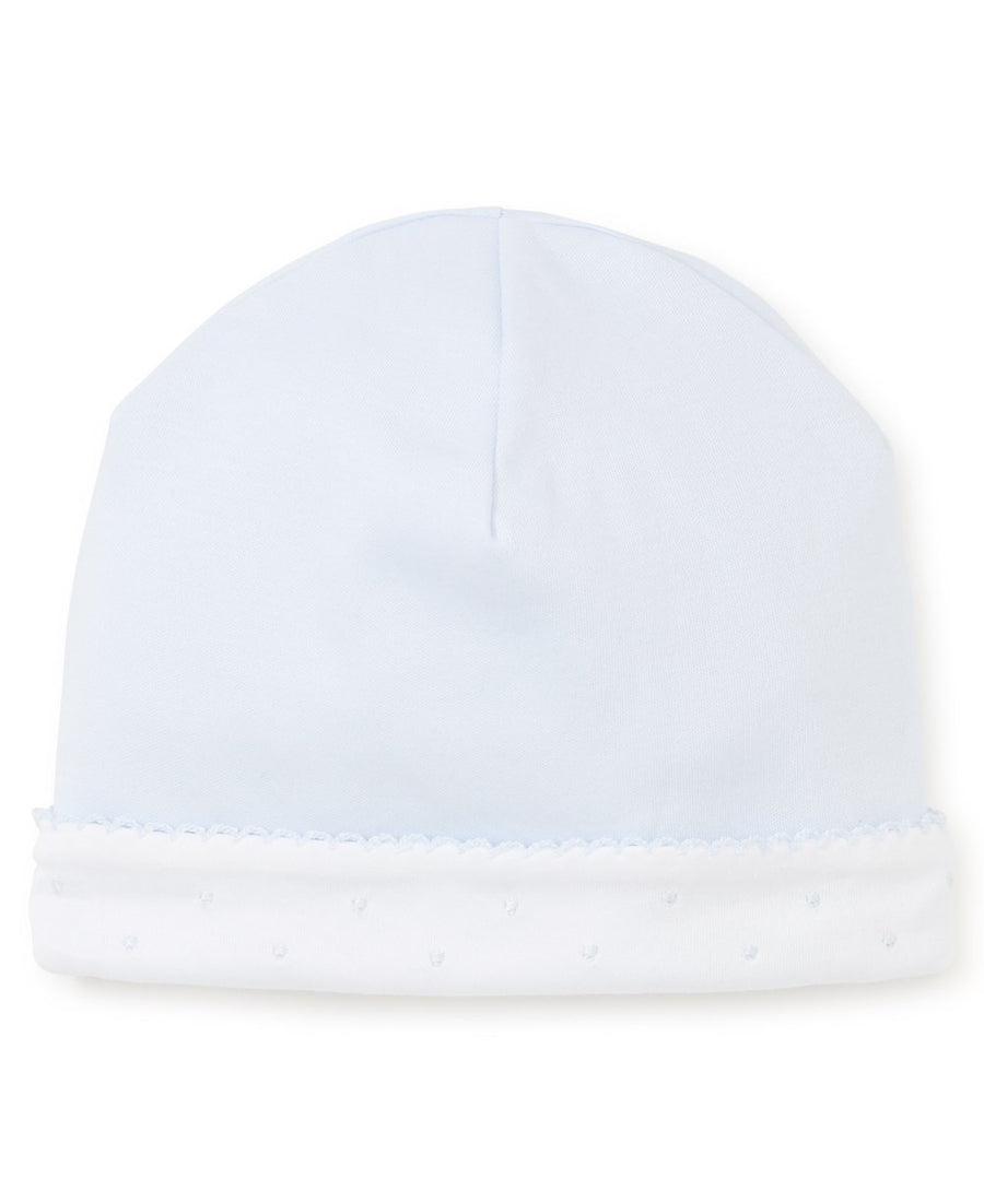 baby new beginnings hat light blue