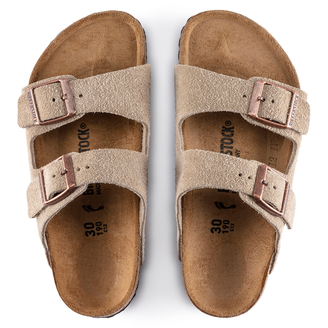 arizona sandals taupe