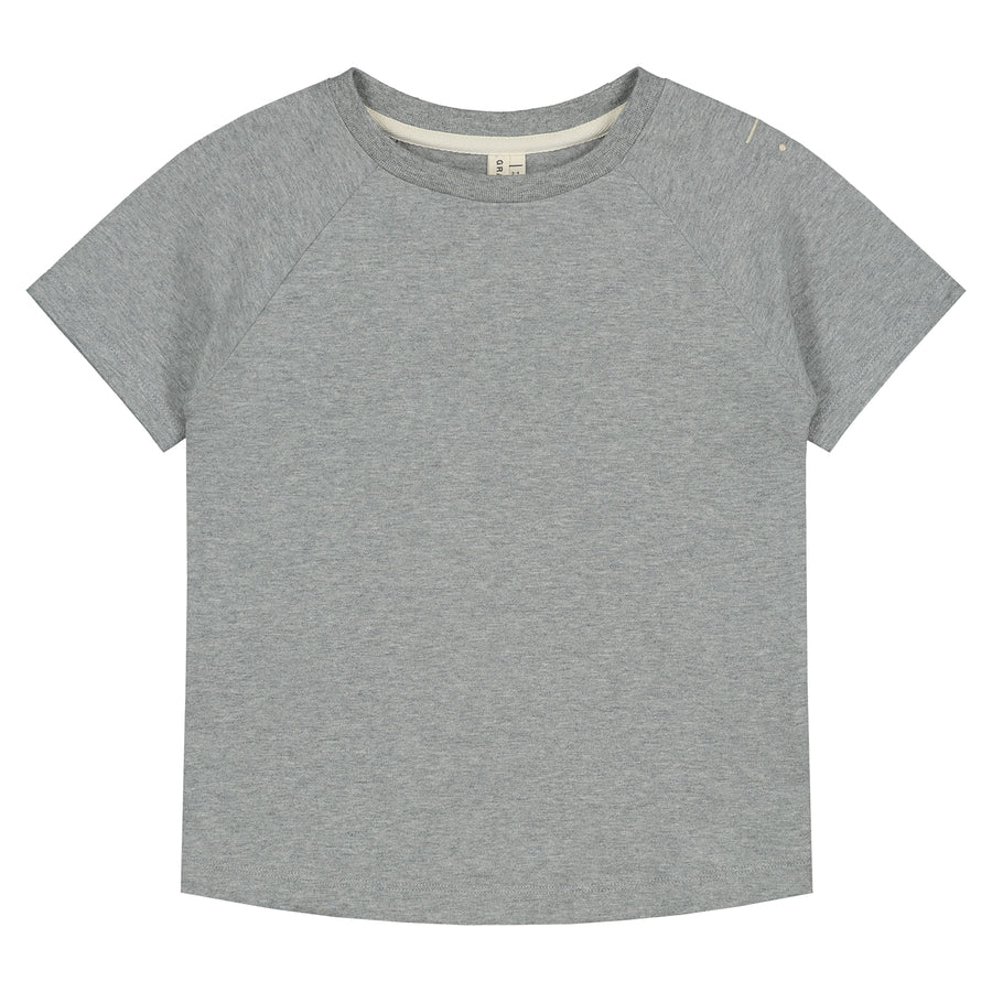 crewneck tee grey melange