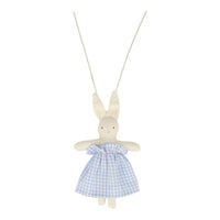 bunny doll necklace