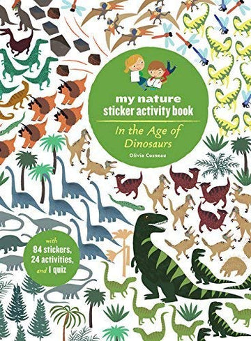 my nature sticker activity book: in the age of dinosaurs