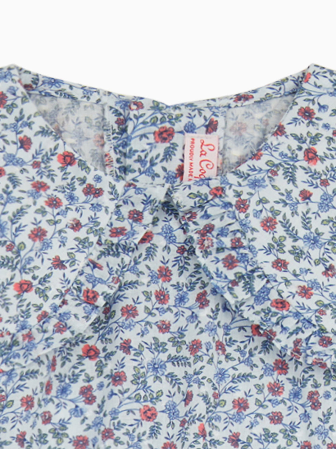 lila playsuit blue floral