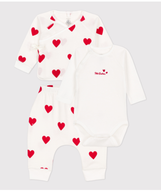 ls bodysuit/cardigan/pant set