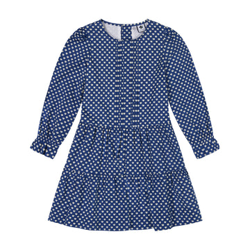 poppy dress blue cherries