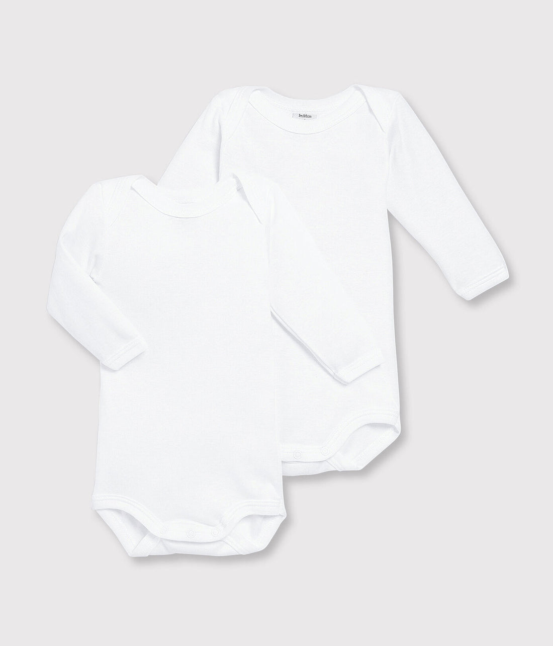 baby 2-pack long sleeve bodysuits