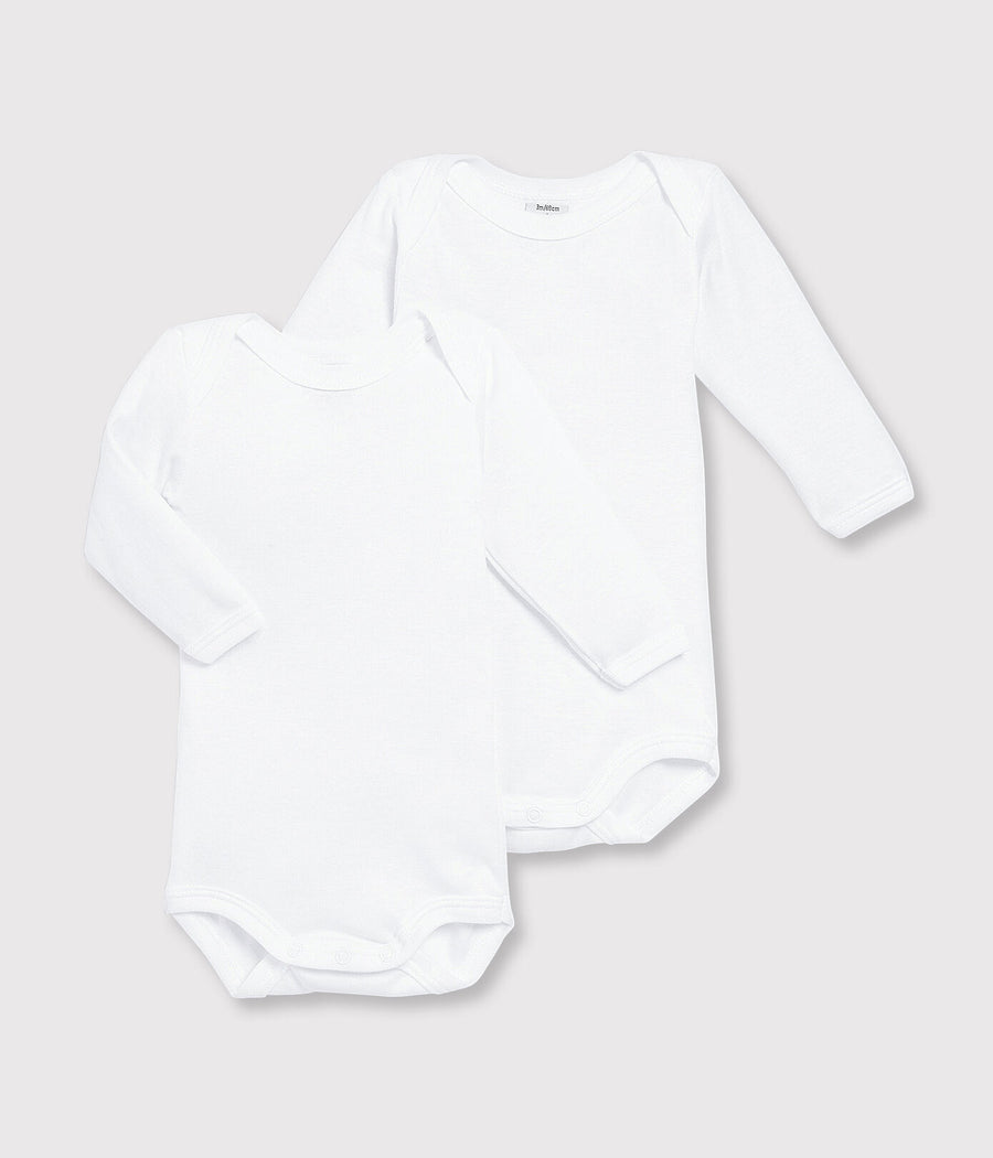 baby 2-pack long sleeve bodysuits
