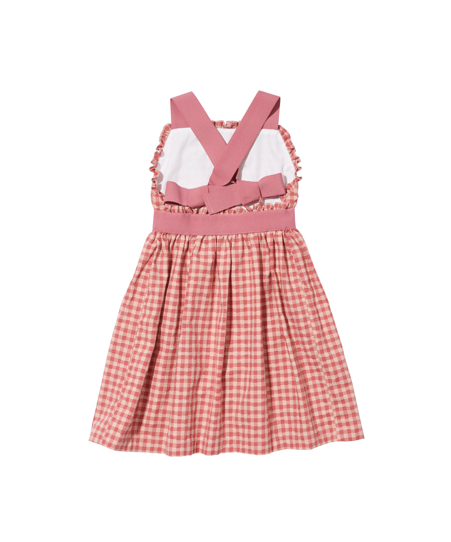 carolyn dress pink gingham