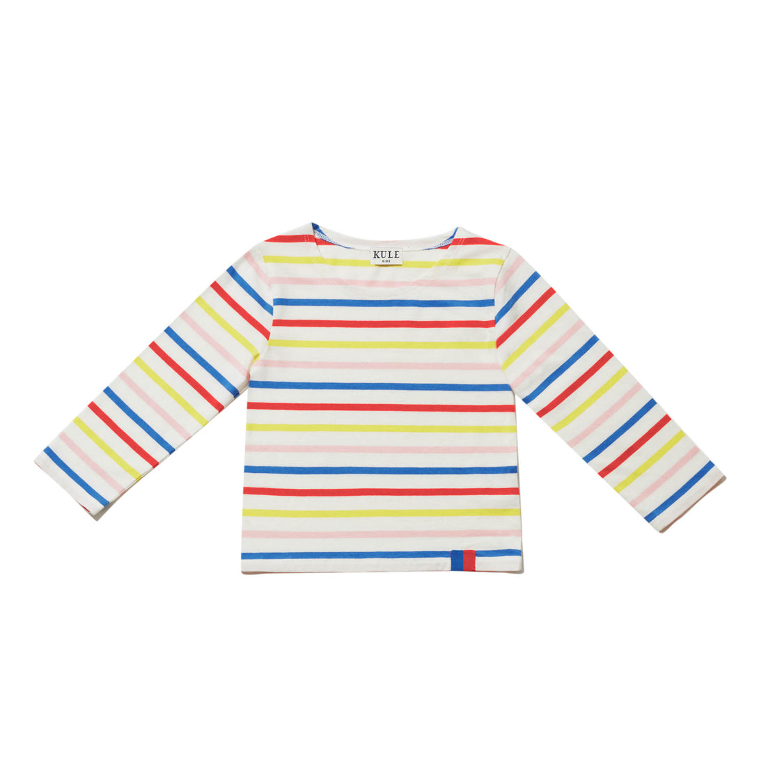 the riley long sleeve tee rainbow
