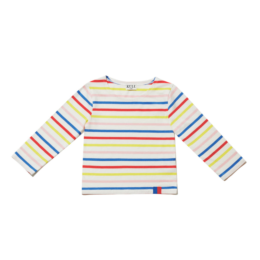 the riley long sleeve tee rainbow