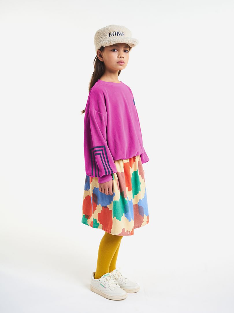 corner stripes sweatshirt