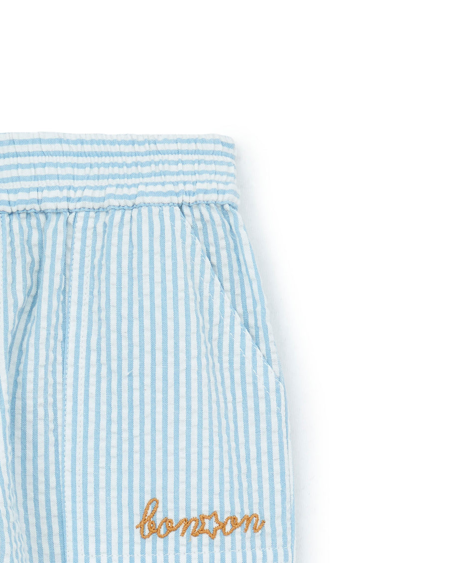 baby darius pants bleu