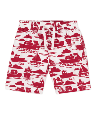 boat print swim short