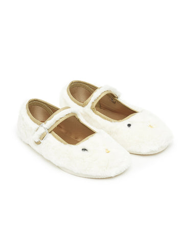 baby mia slippers ecru