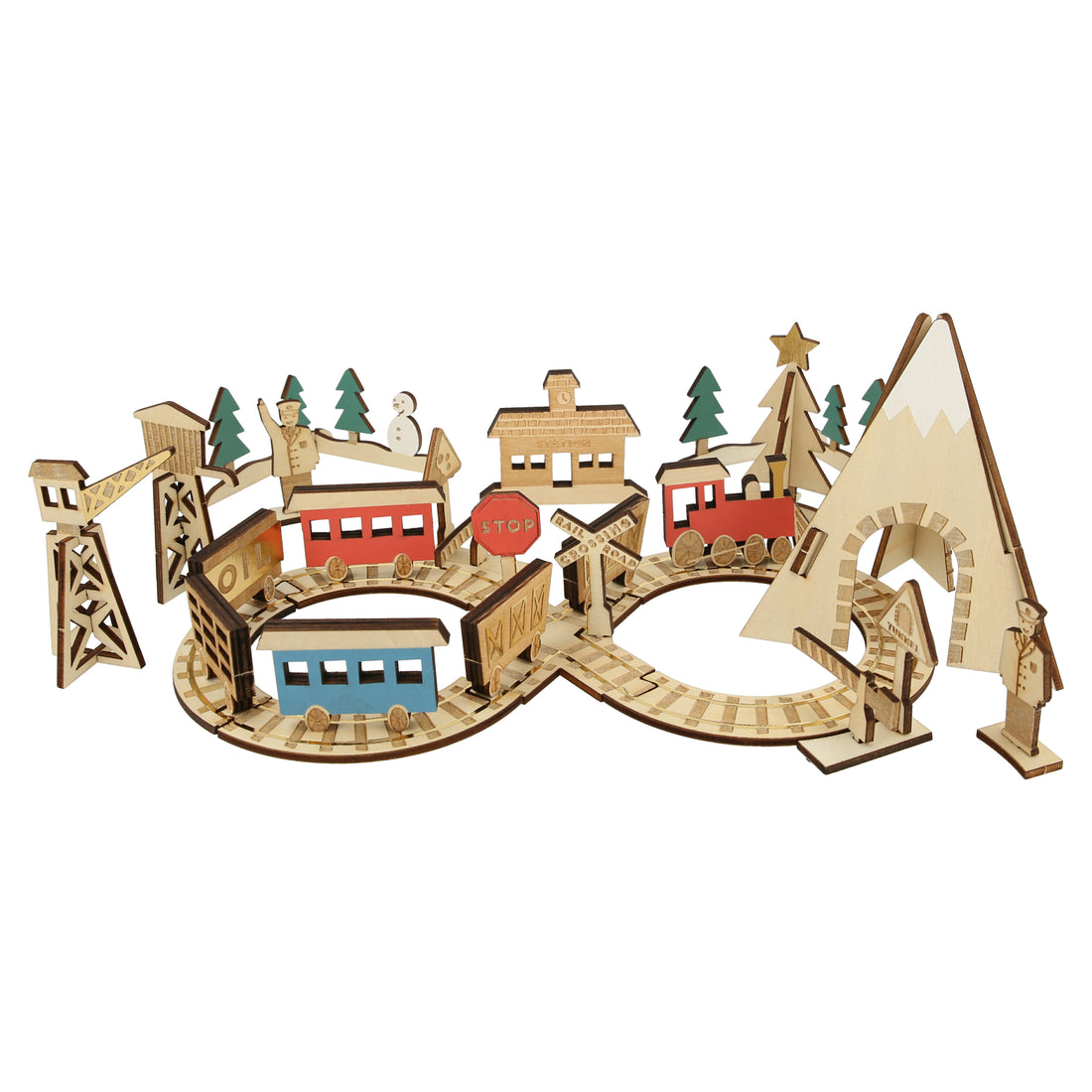 railway train advent calendar