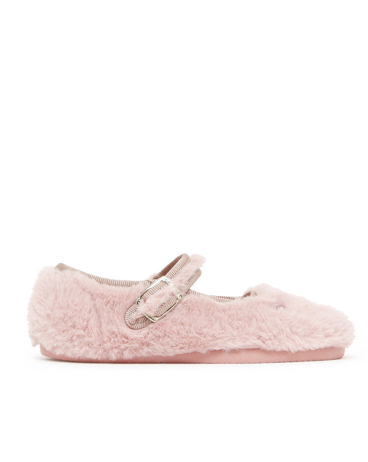 girls mia slippers pink