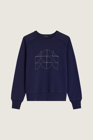 women's pascal sweater bleu
