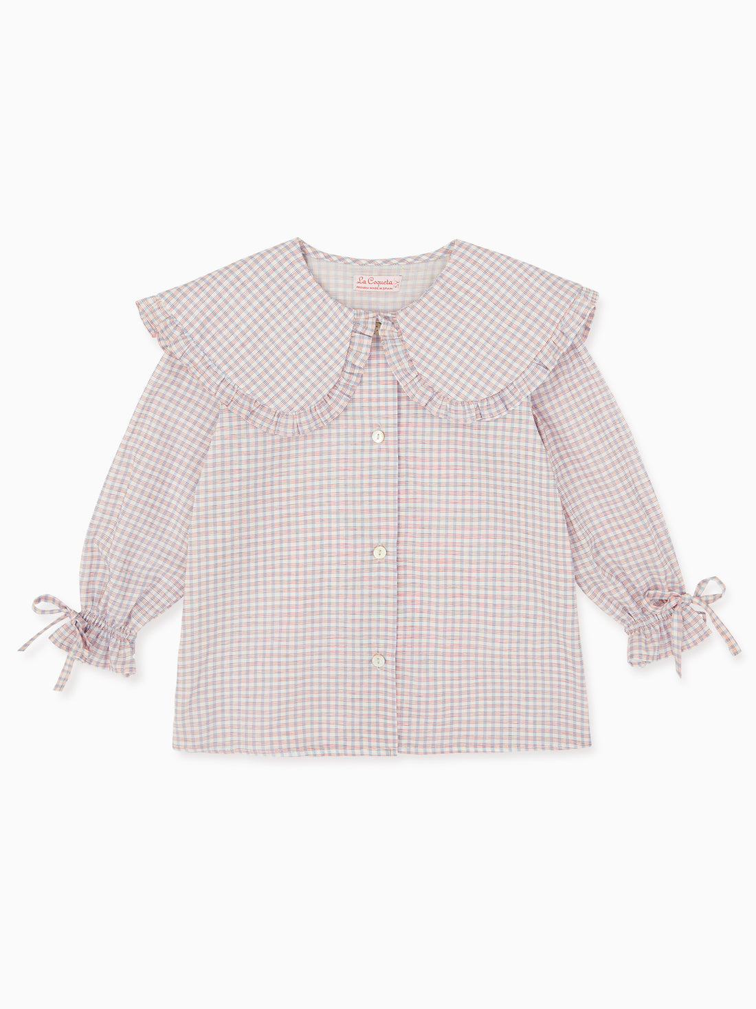sarita shirt blue check