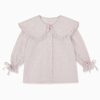 sarita shirt blue check