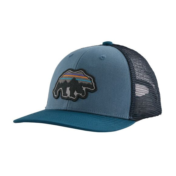 kids trucker hat blue
