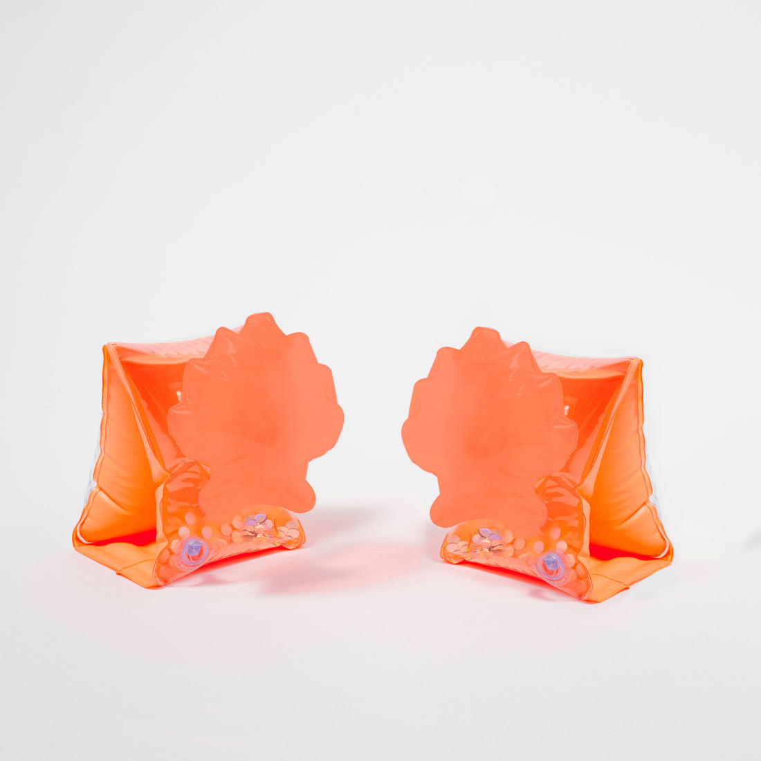 neon coral buddy float bands