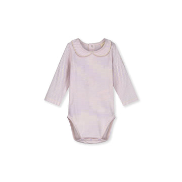 baby collared onesie purple haze