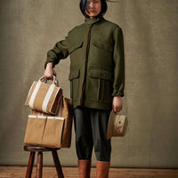 women's safari mini tote bag miel