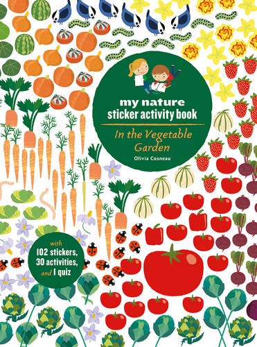 my nature sticker activity: in the vegetable garden