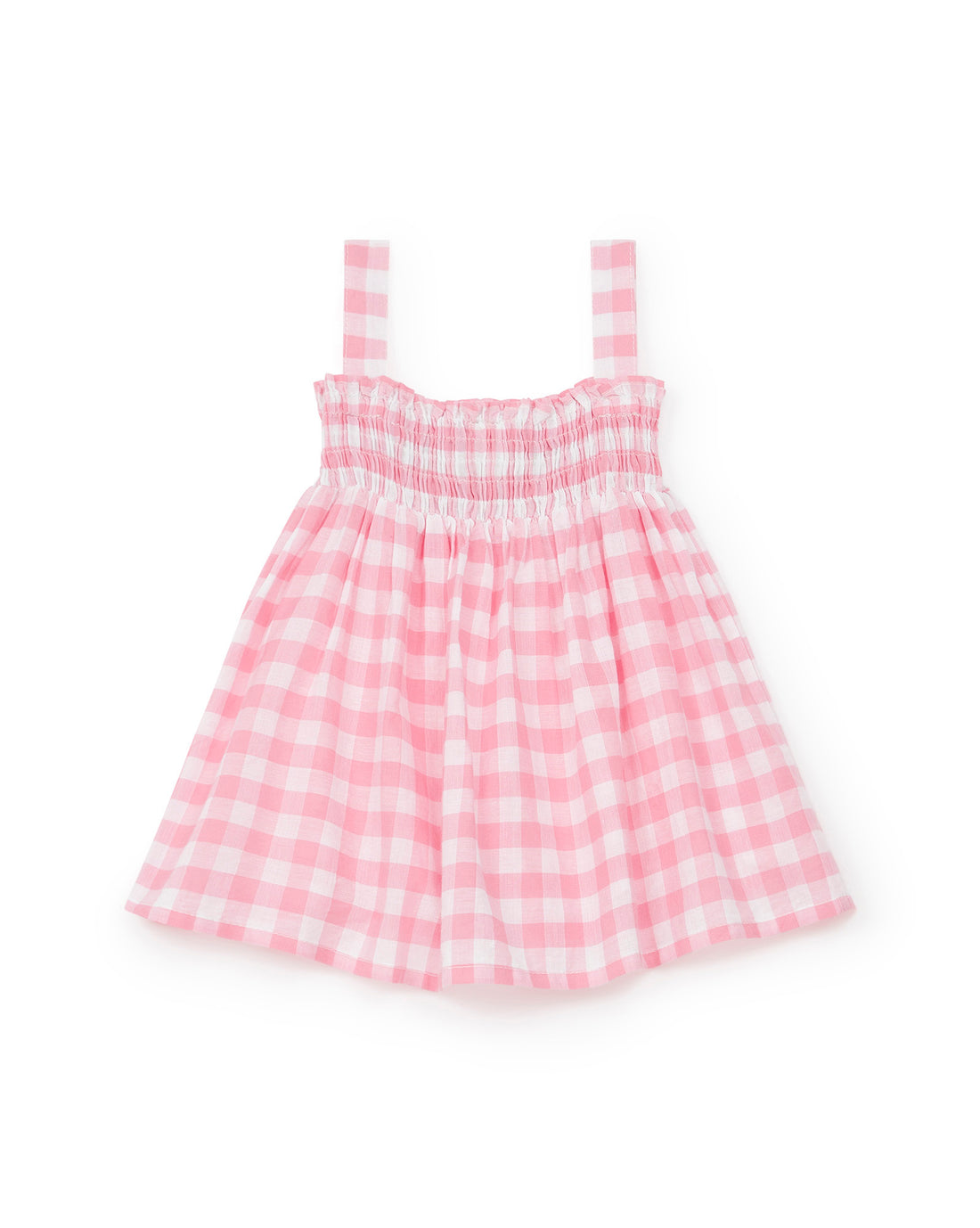 baby gingham dress vichy rose