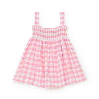 baby gingham dress vichy rose