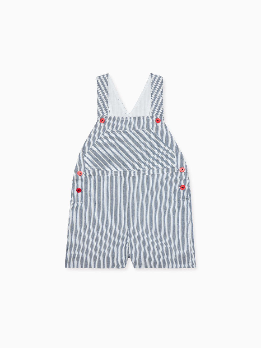 ringo dungarees navy stripe