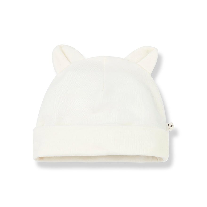 leo beanie ecru