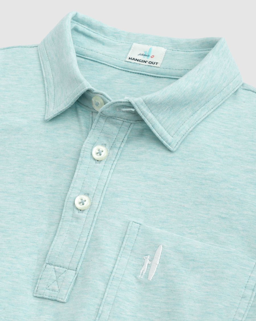 heathered original polo