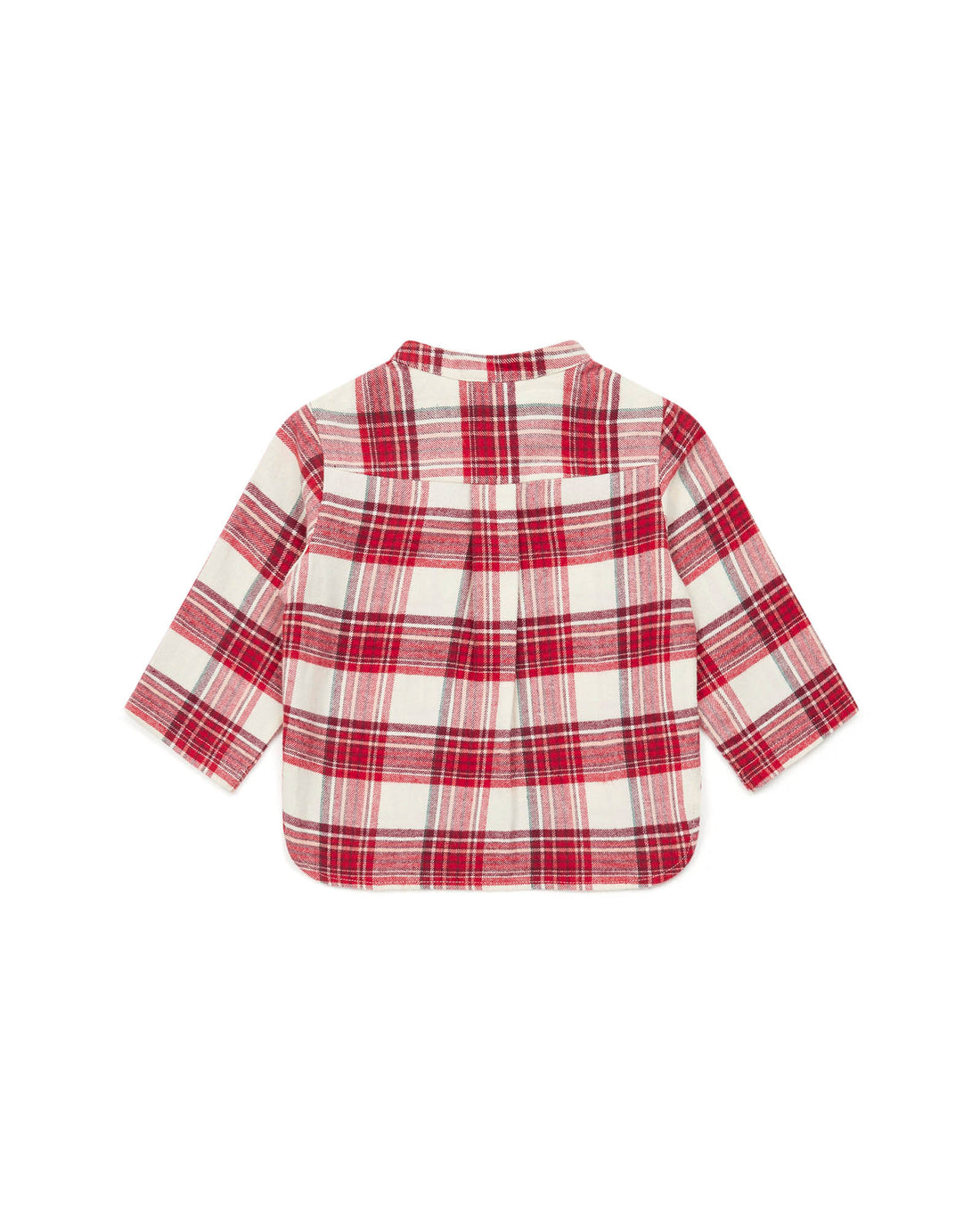 baby tunic carreau rouge