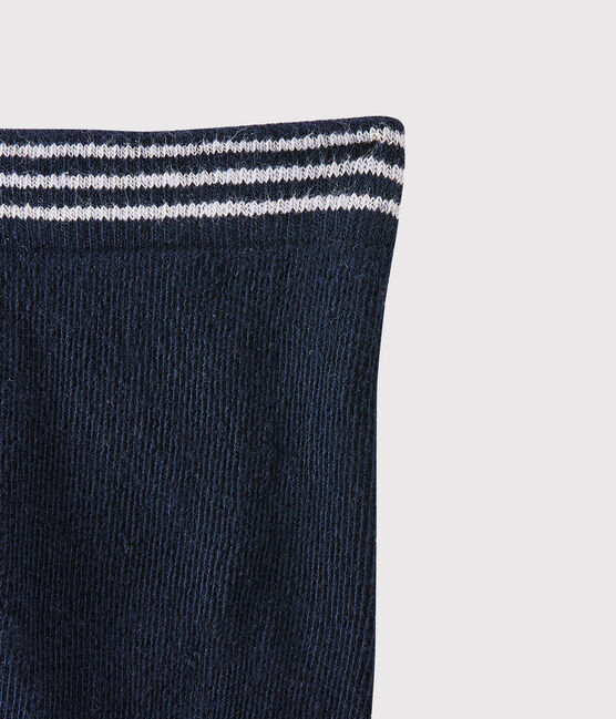 baby tights navy