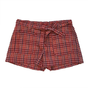 lady woven shorts