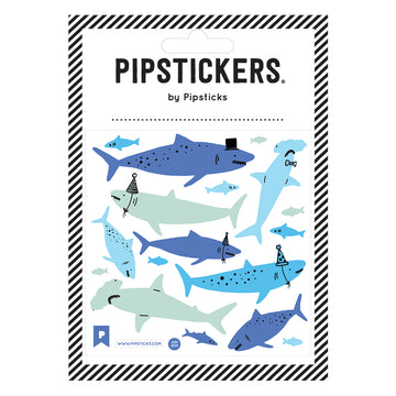 fuzzy shiver of sharks stickers