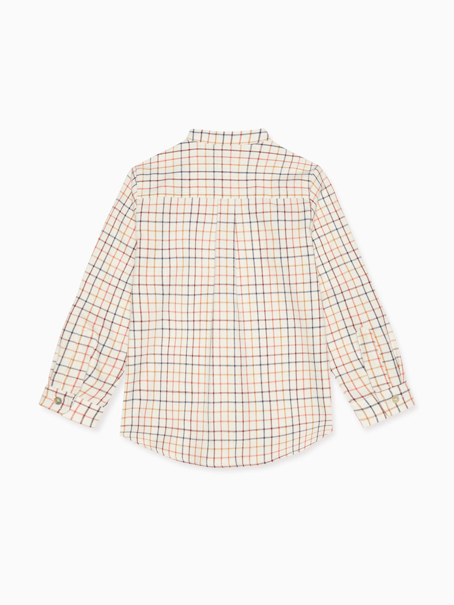 jazmin shirt multi check