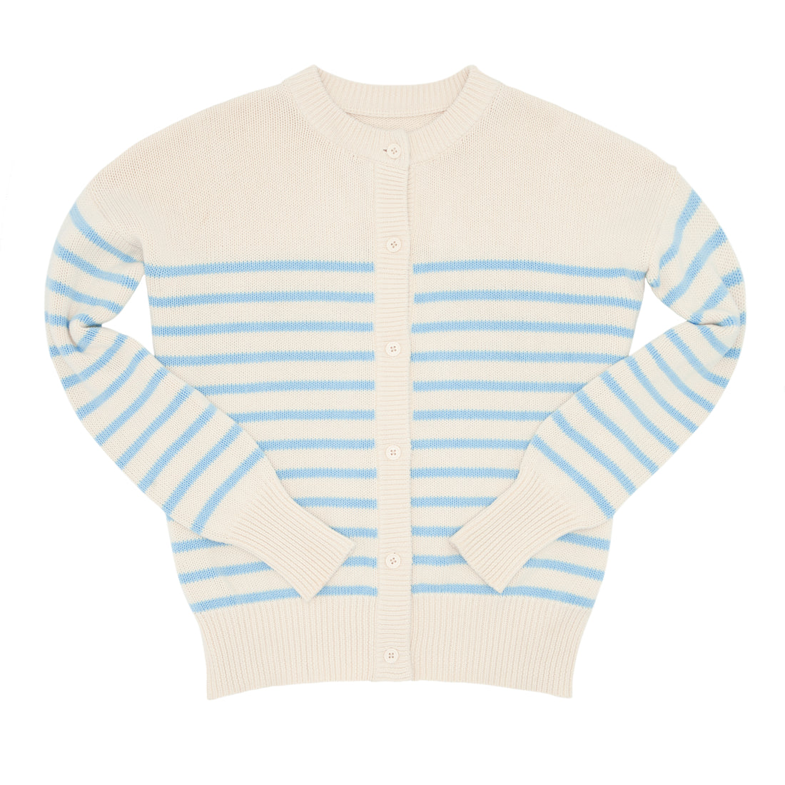 women's striped cardigan
