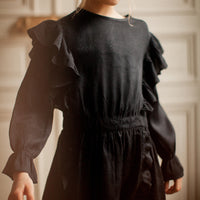 olympe dress black