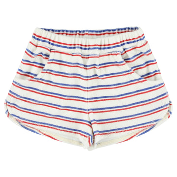 asia short stripe